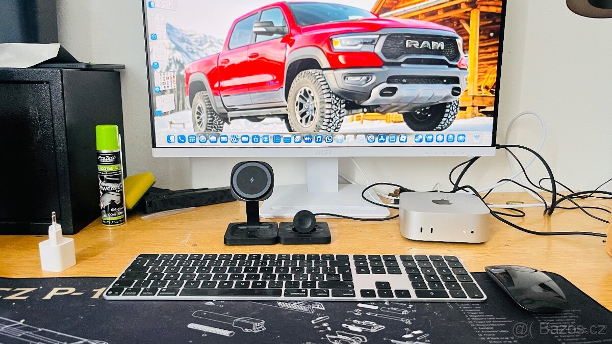 PC set Mac mini Apple M4/Monitor MSI MP273A/Apple Magic Mous - 5