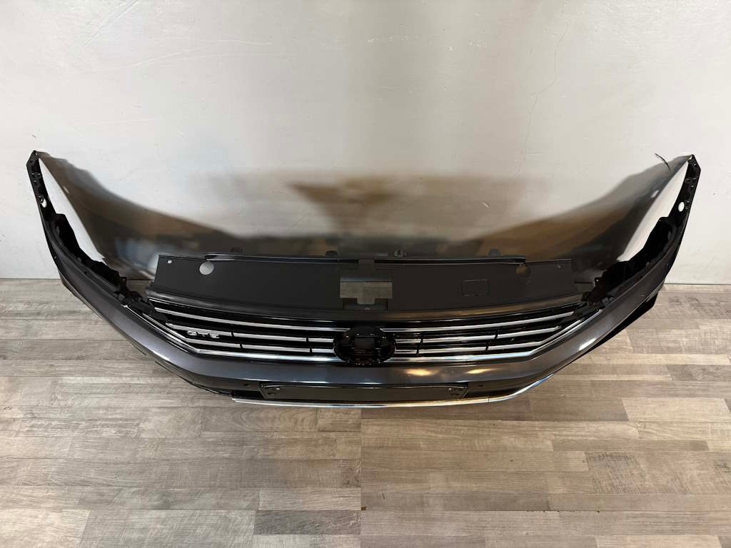 VW PASSAT B8 FACELIFT nárazník GTE 6xPDC LB7R 3G0807221G - 5