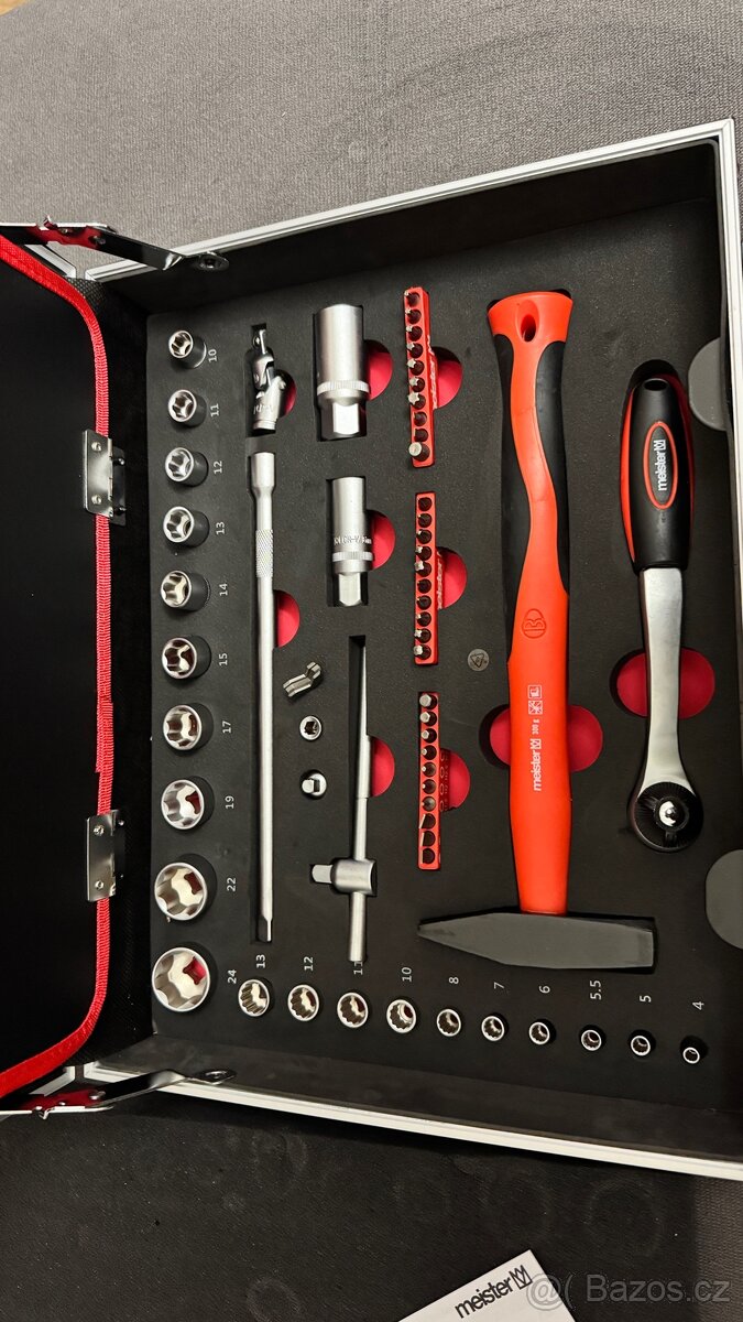 Kufr s nářadím 86 dílu - nové - 5