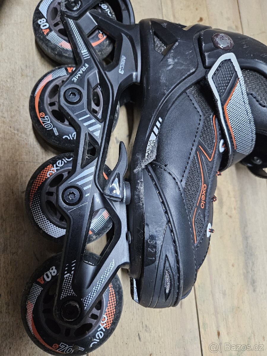 Prodám inline brusle Decathlon - 5
