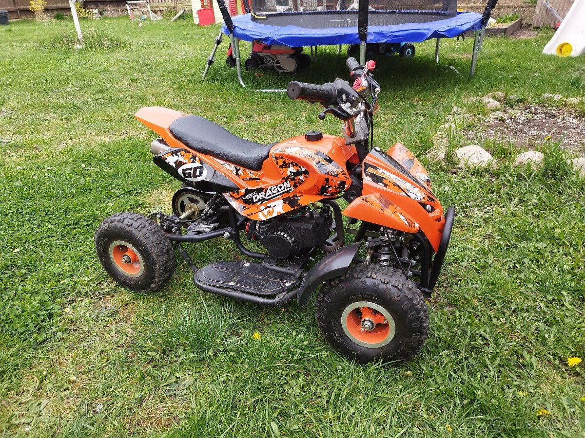 Prodám dětskou čtyřkolku Dragon II Sport 49 ccm