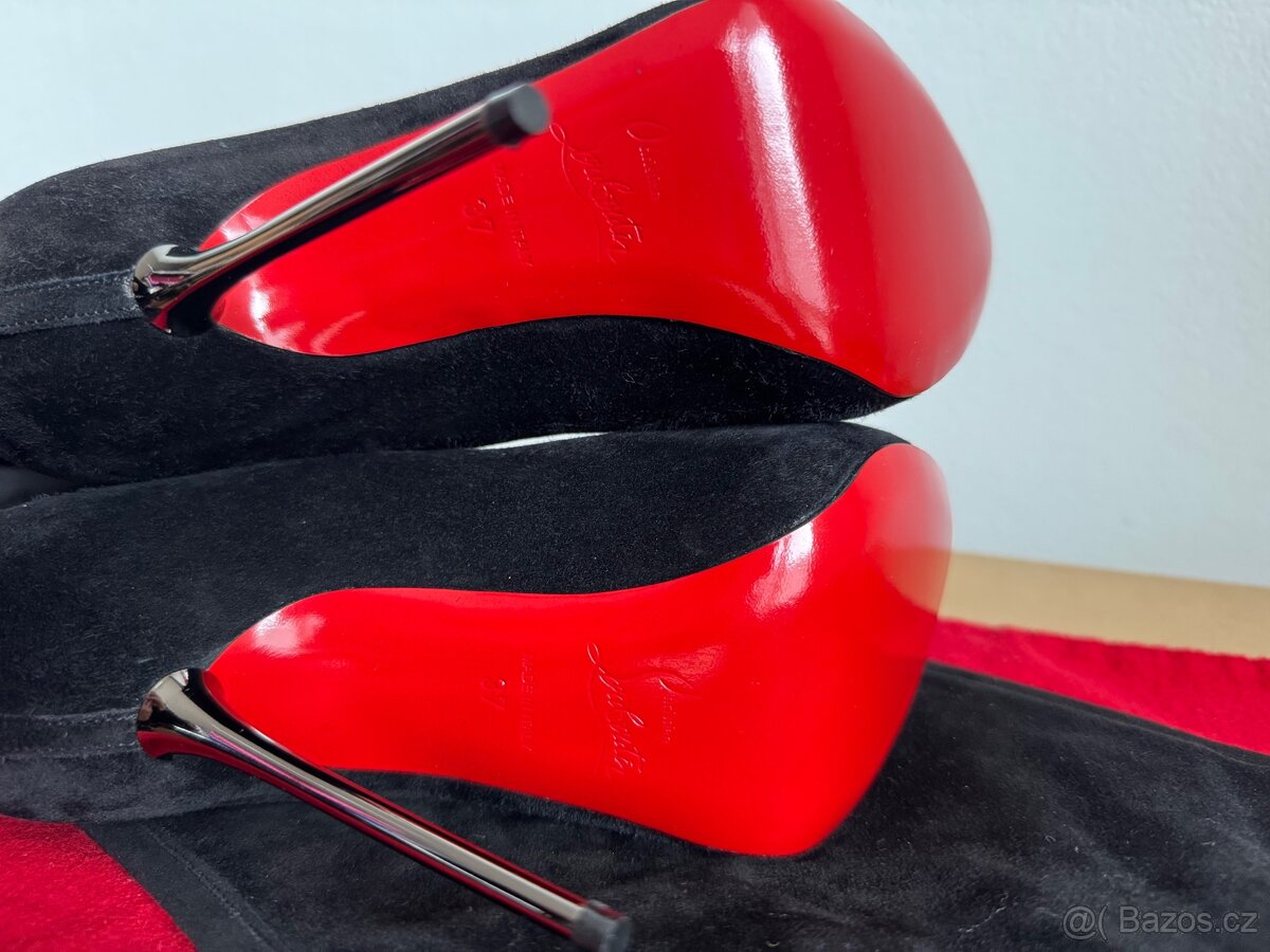 Christian Louboutin Big Lips thigh boot 120 - 5