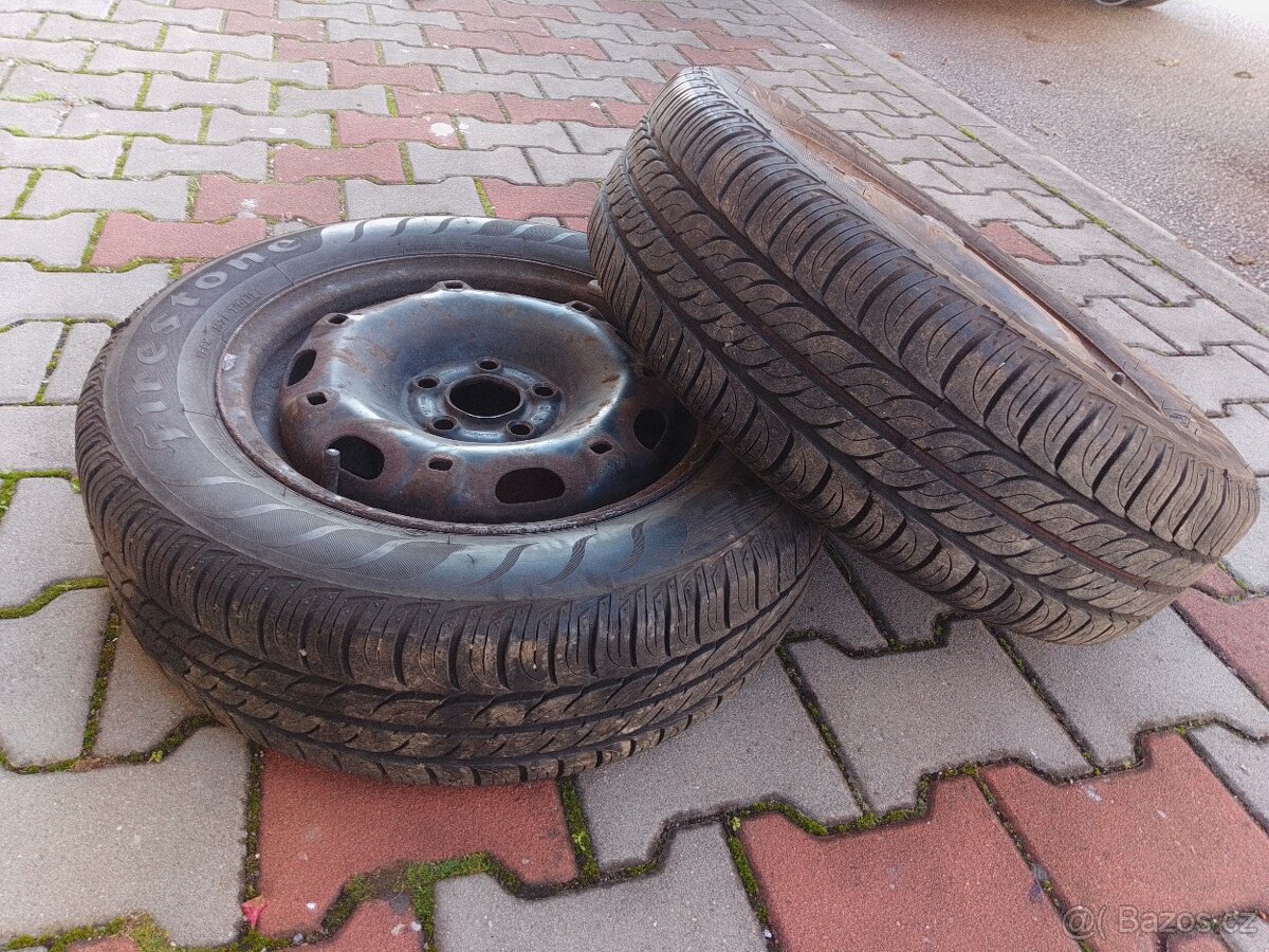 Pneumatiky set Firestone 175/65R14 82T 5Jx14 ET35 - 5