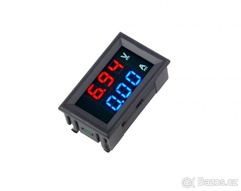 Digitální měřící panel DC Voltmetr a Ampérmetr. - 5