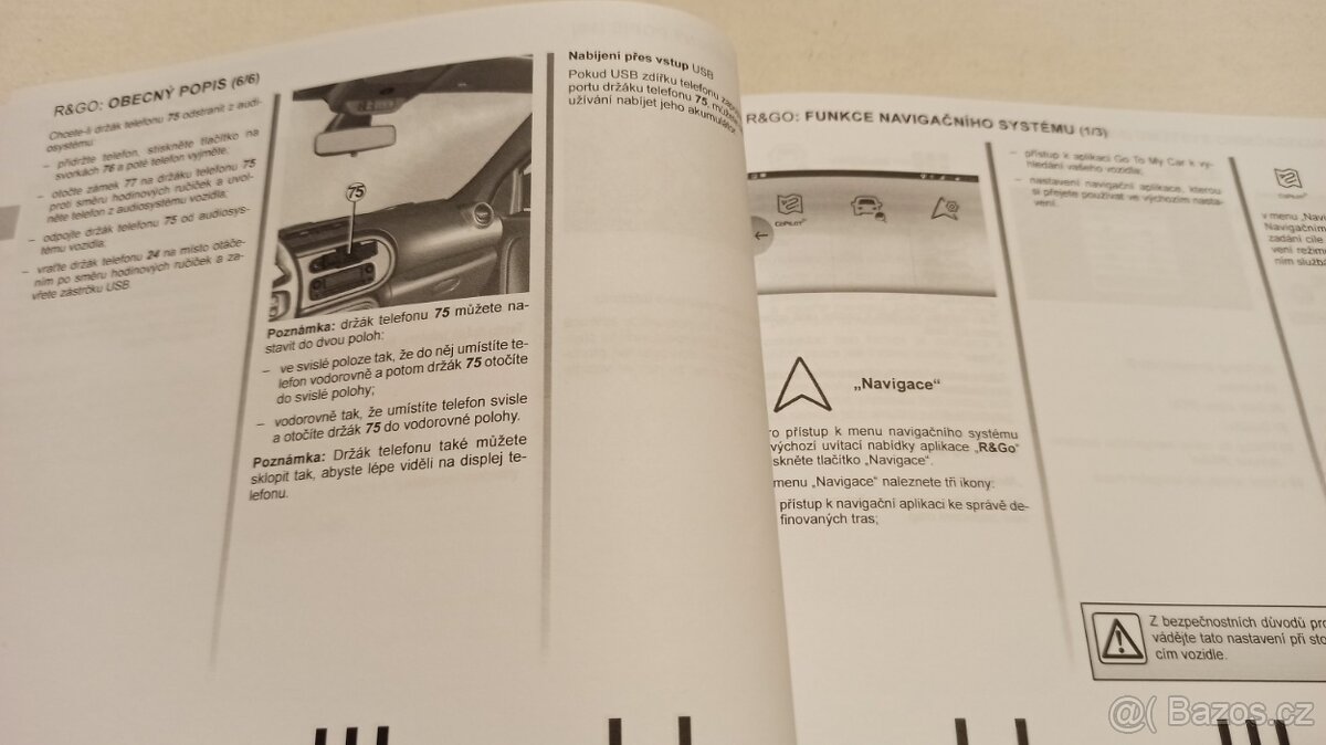 Dacia autorádio Connect R&GO - návod k obsluze - 5