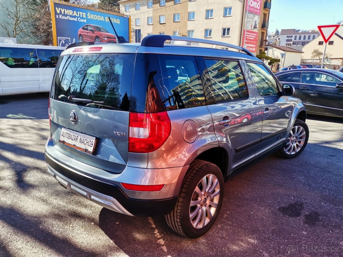 Škoda Yeti 1.4TSi 92kw DSG XEN PDC Tažné - 5