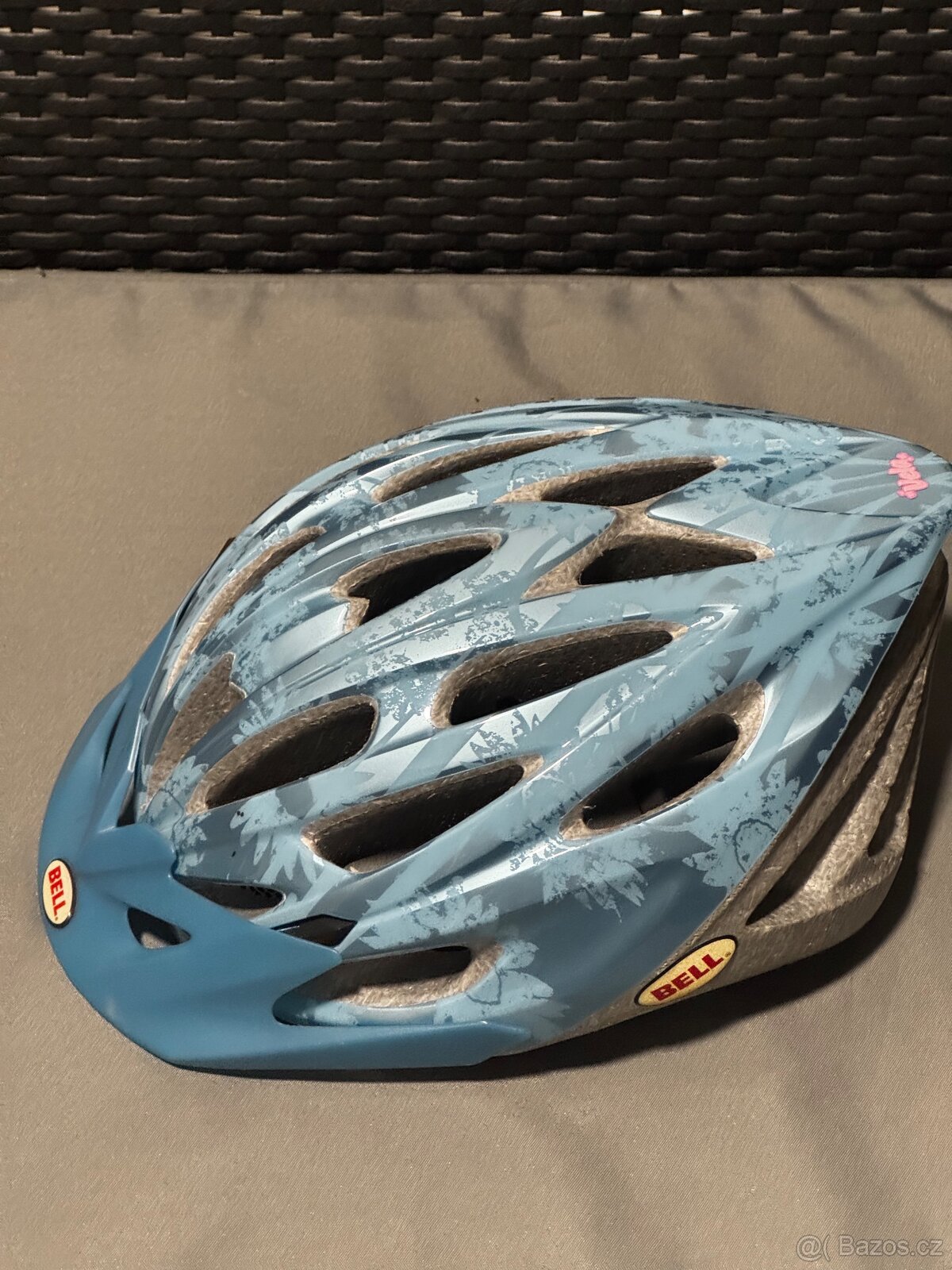 Dívčí MTB světle modrá přilba Bell - 5