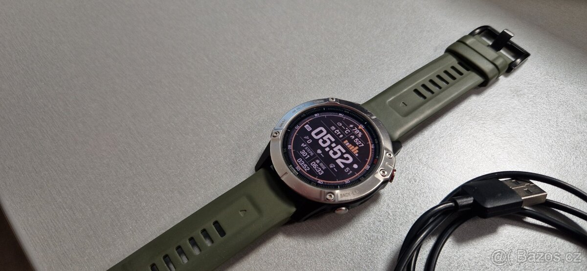 Garmin Fenix 6 silver 47mm - 5