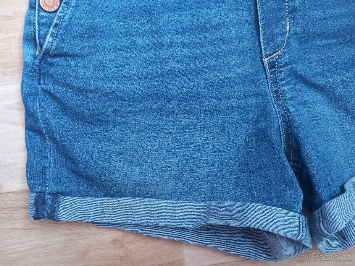 Riflové lacláče - kraťasy vel. 164 - 170 - 5