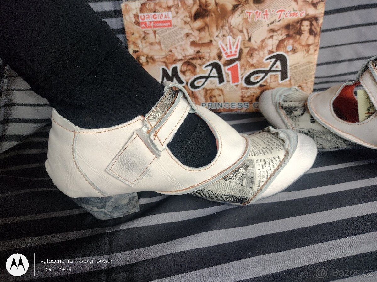 nové celokožené dámské polobotky MAIA v.40 - 5