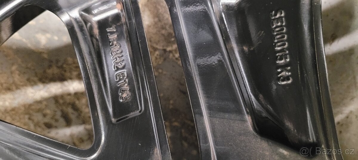 Tiguan,VW alu 18',zimní,originál,zimní, Borbet - 5