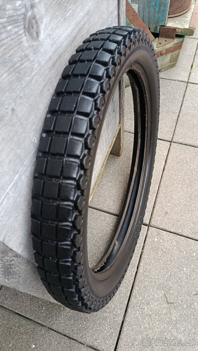 Barum 3,25-19 S20 originál pneu pro Jawa ČZ Trial - 5