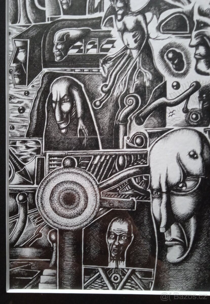 Obraz s názvem Zlomky od Jeremy Famir Pencil - 5