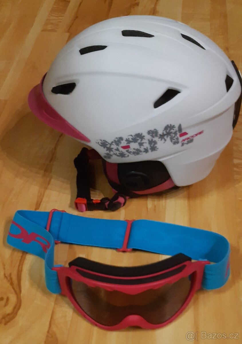 Lyžařská helma Arcore + brýle - 5