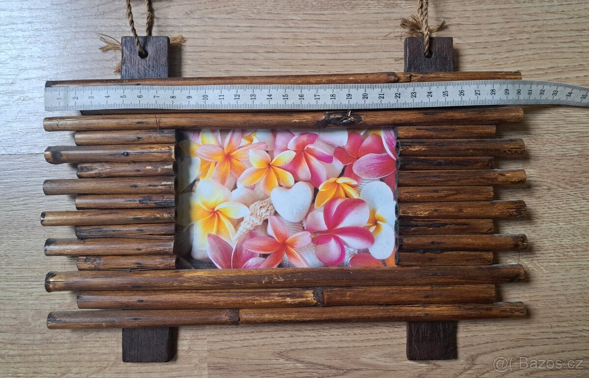 Ručně vyrobené teakové rámečky - 5