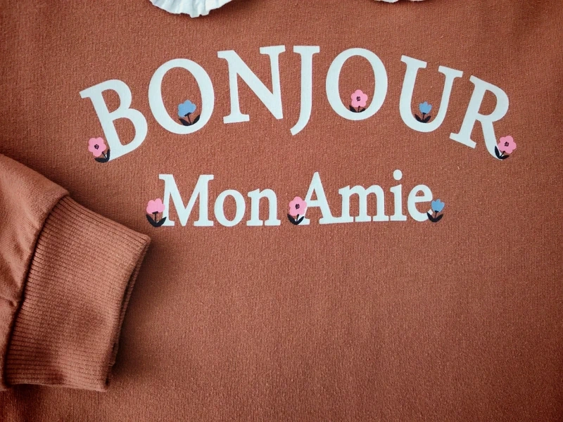 Dívčí šatová mikina 128–133 cm - 5