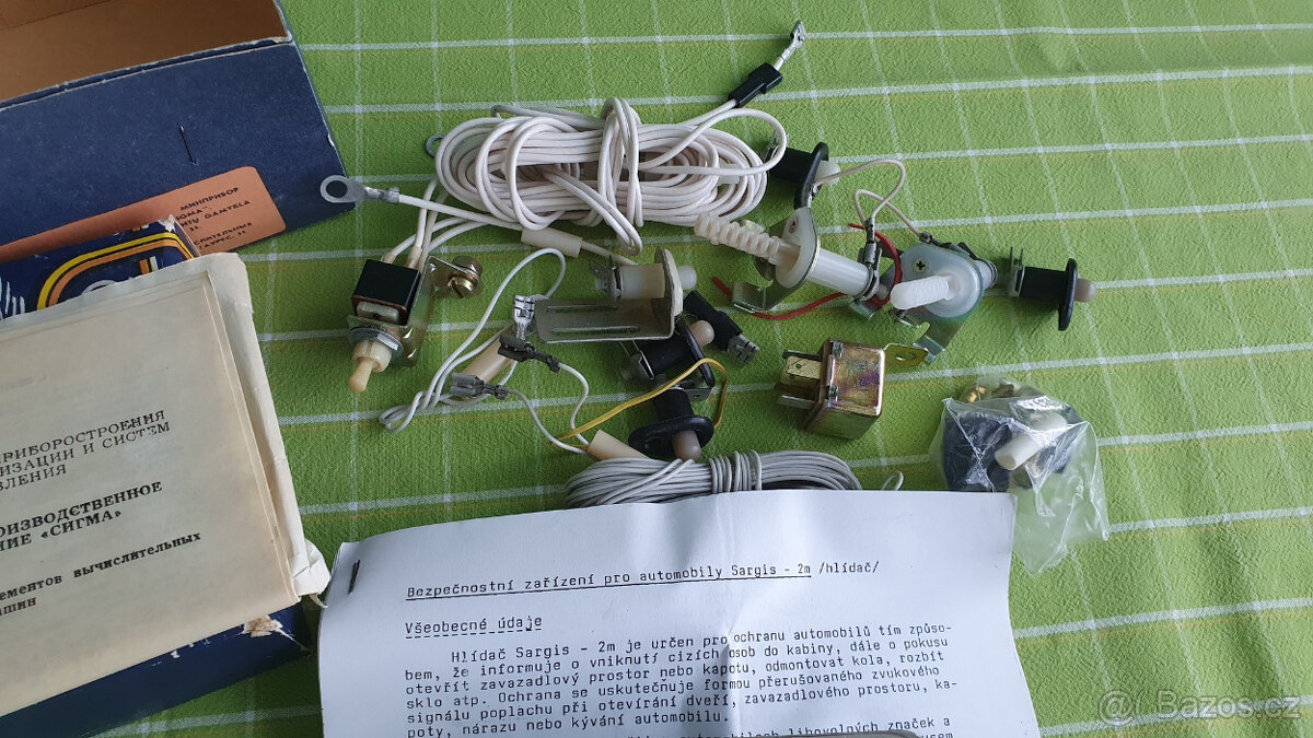 Retro autoalarm Sargis 2m - 5