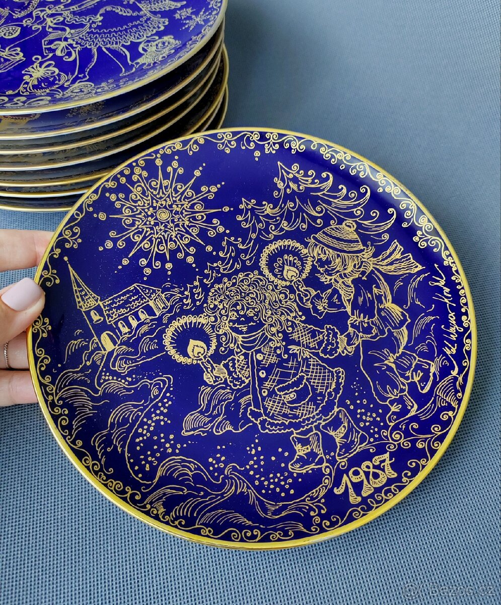 Limitovaná edice vánočních talířů od Tirschenreuth - 5