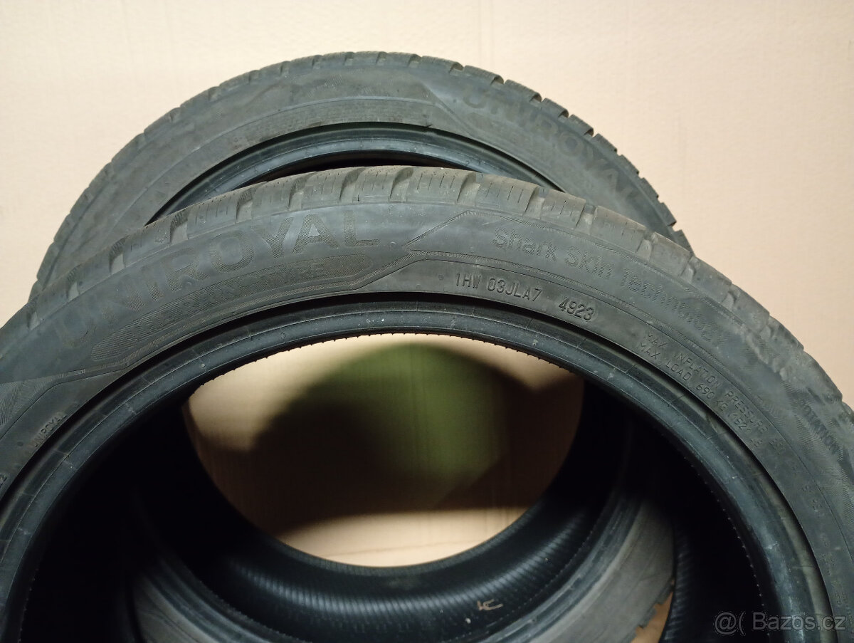 2ks - zimní pneu UNIROYAL 225/45 R18 - defakto zánovní - 5