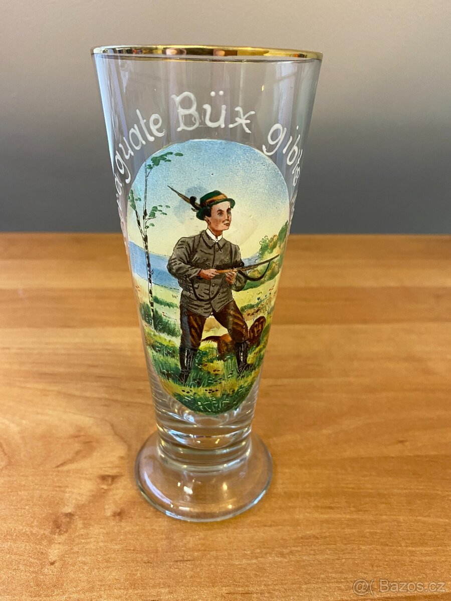 Sběratel nabízí staré pivní sklenice - 5