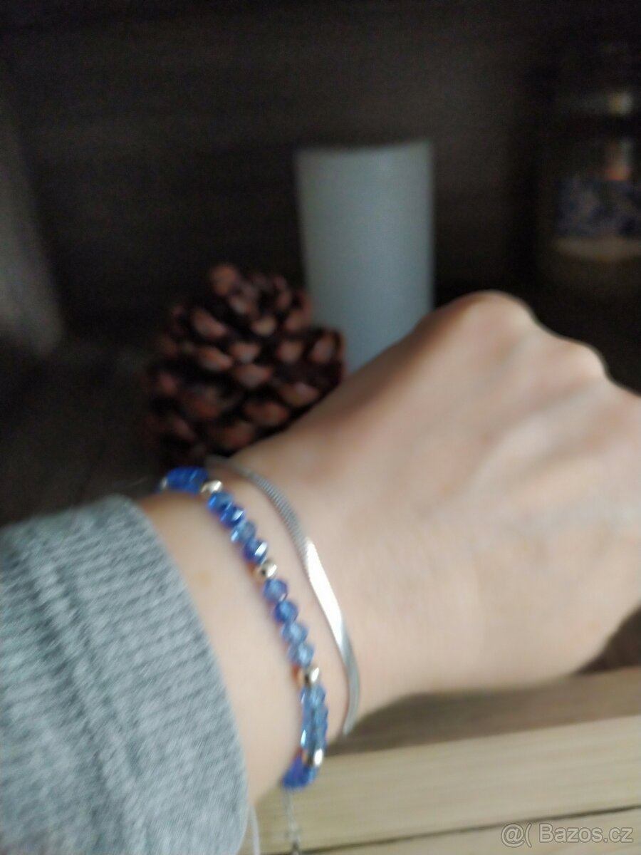 Set náramků hadí ocel - 5