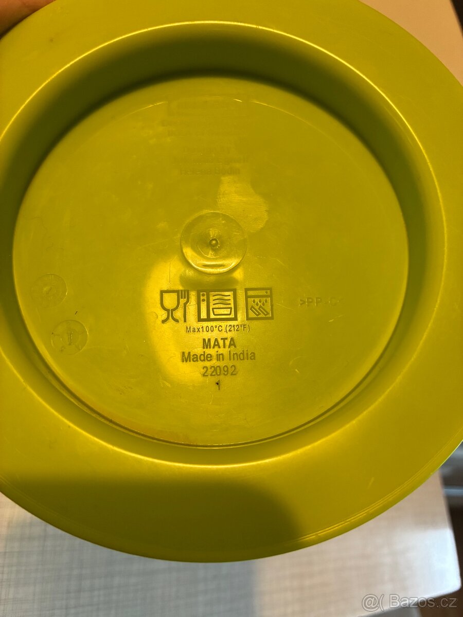 Dětské plastové misky zelené 2 ks - 5