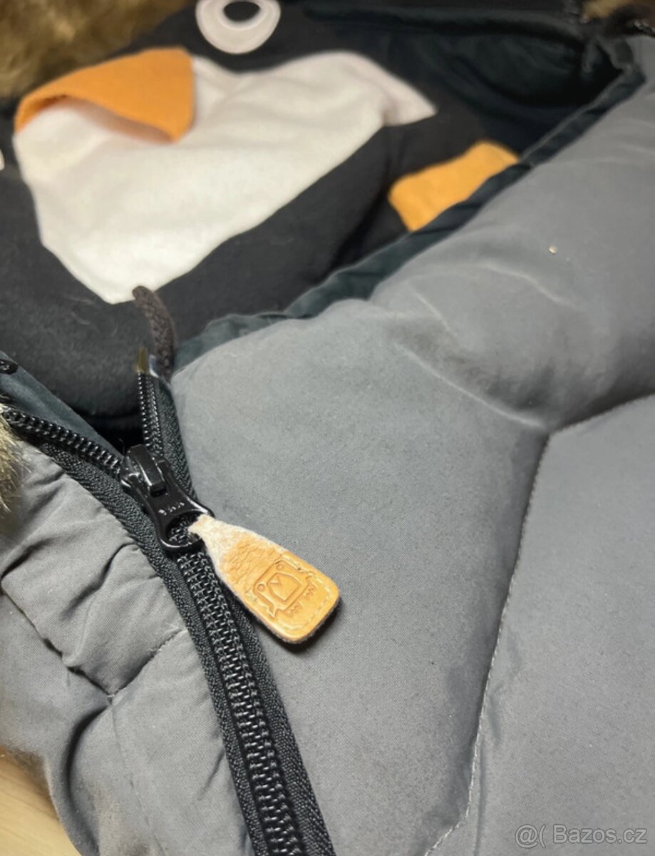 Dětský péřový fusak VOKSI do kočárku - 5