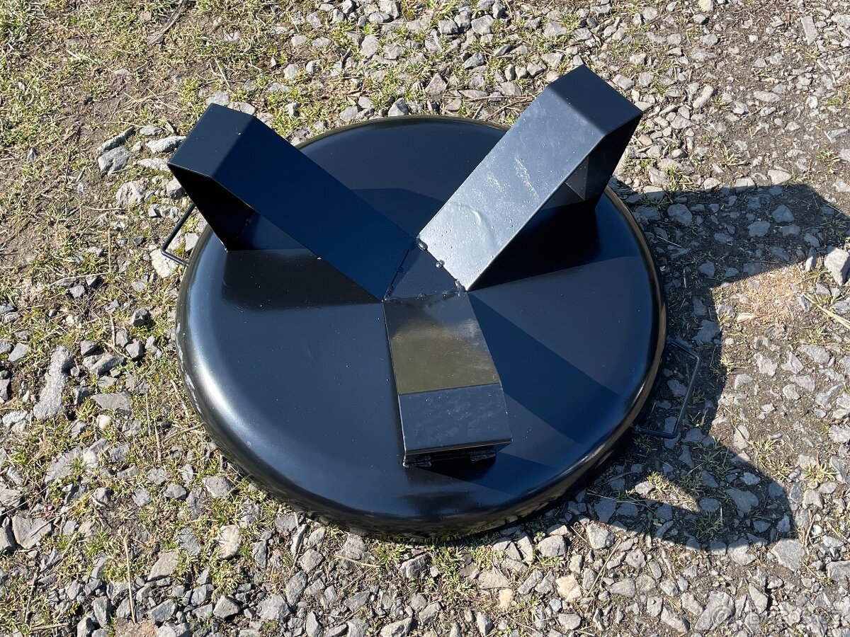 Přenosné ohniště, topeniště, gril, 60cm. - 5