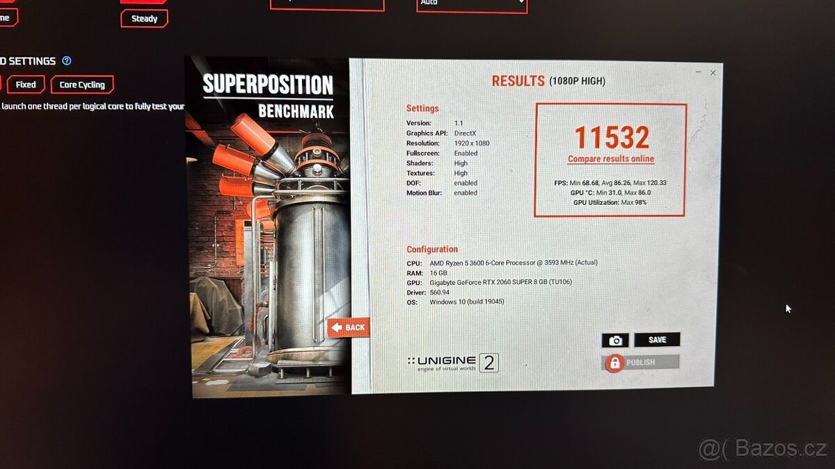 GPU GIGABYTE RTX 2060 SUPER WindForce OC 8GB - 5