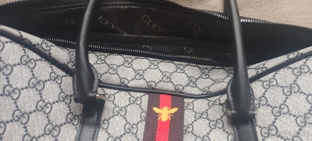 Cestovní omyvatelná taška Gucci černá - 5