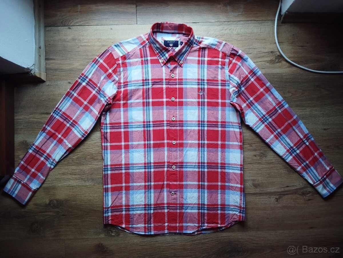 pánské košile GANT - 5