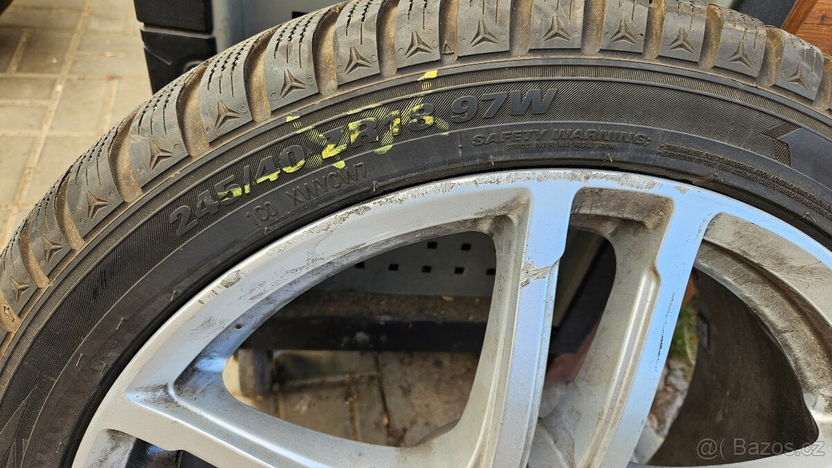 Zimní Sada Alu 5x115 245/40 R18 Dezent Opel - 5