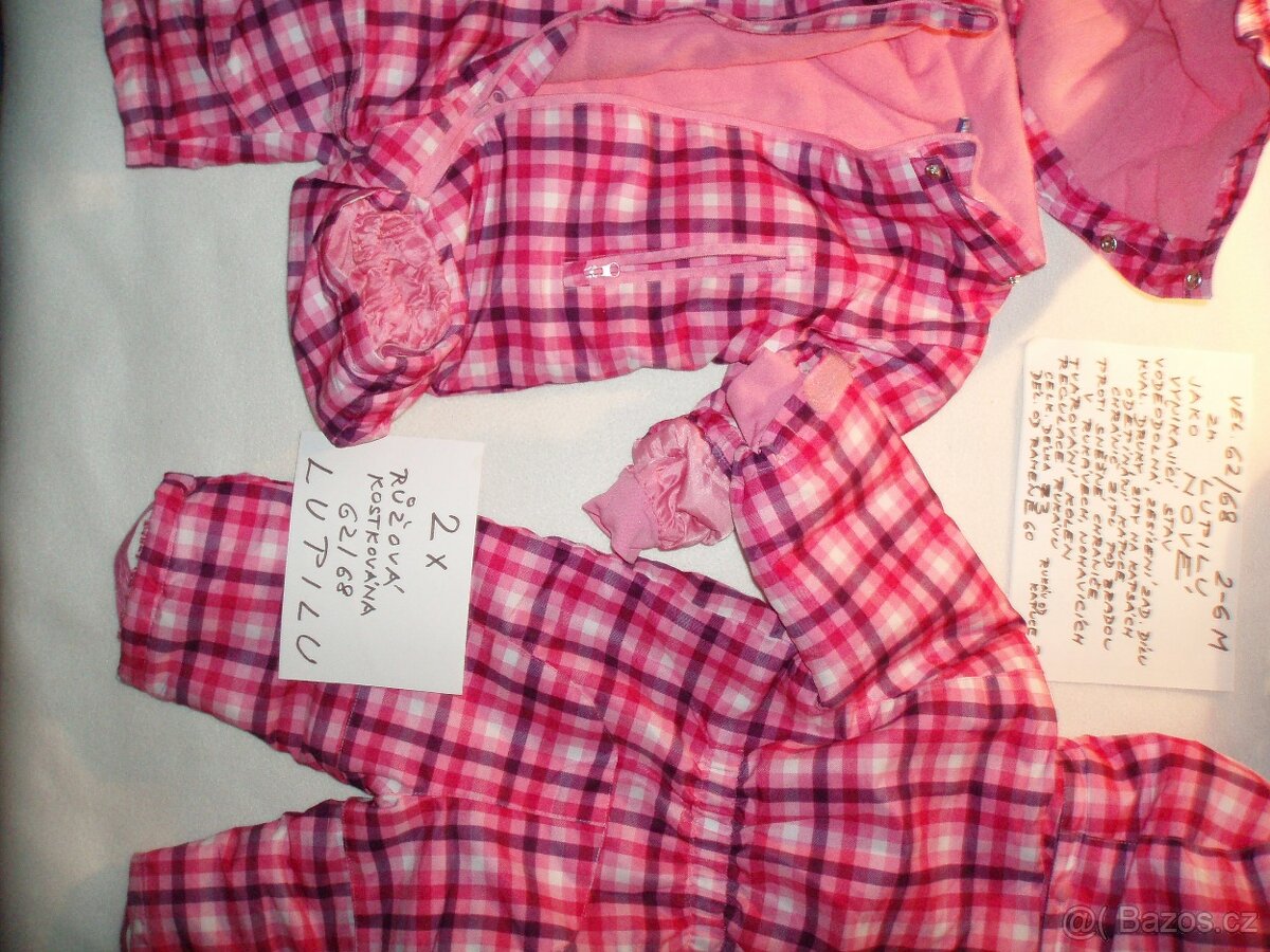 zimní kombinéza 62/68 - 5