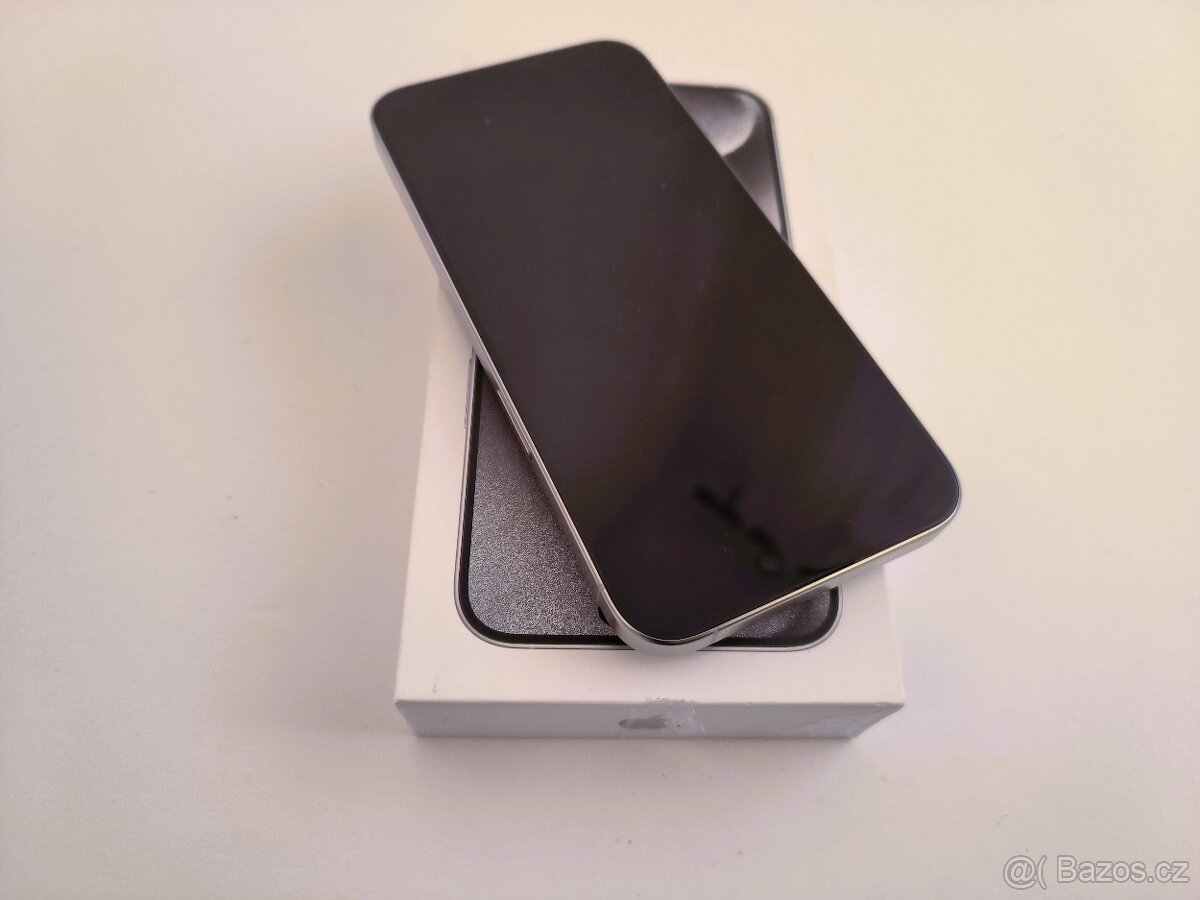 apple iphone 15 PRO MAX 256gb Blue Titanium / Batéria 100% - 5