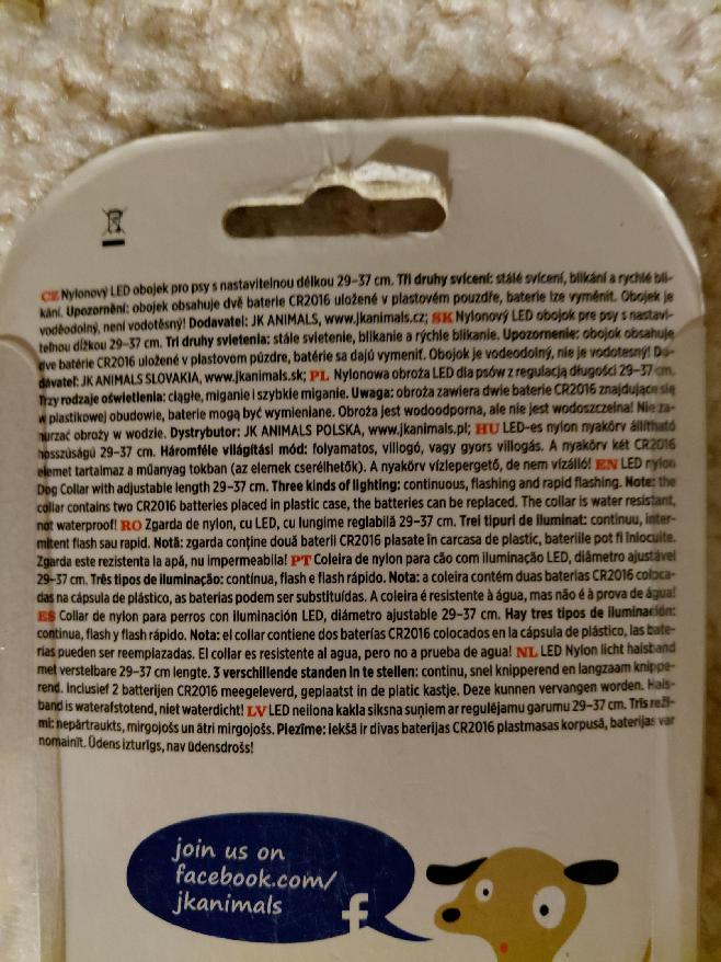 Prodám LED obojek pro psa - 5