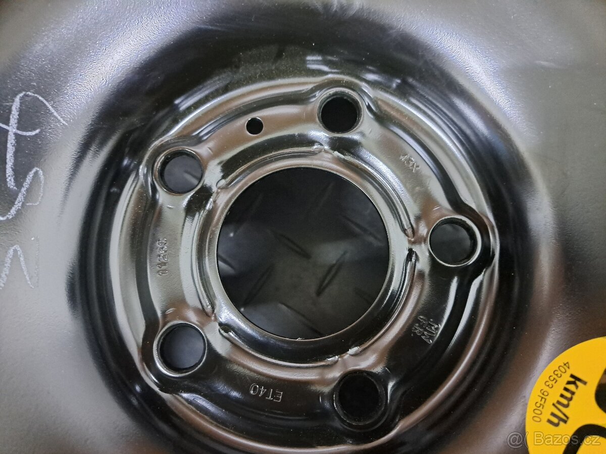 Rezerva dojezdové kolo Nissan, Renault, Dacia 5x114,3x66 R17 - 5