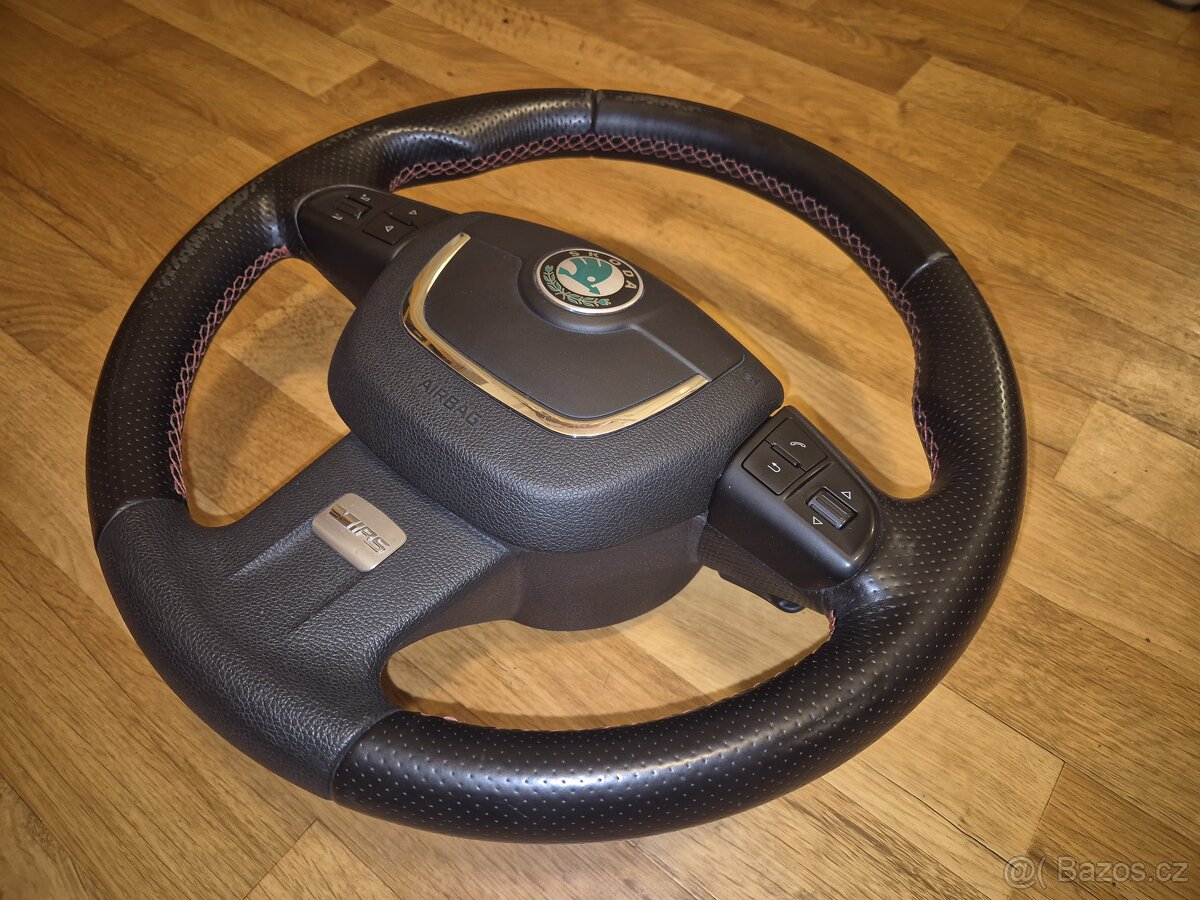 Volant Škoda Octavia 2 RS facelift F1 řazení - 5