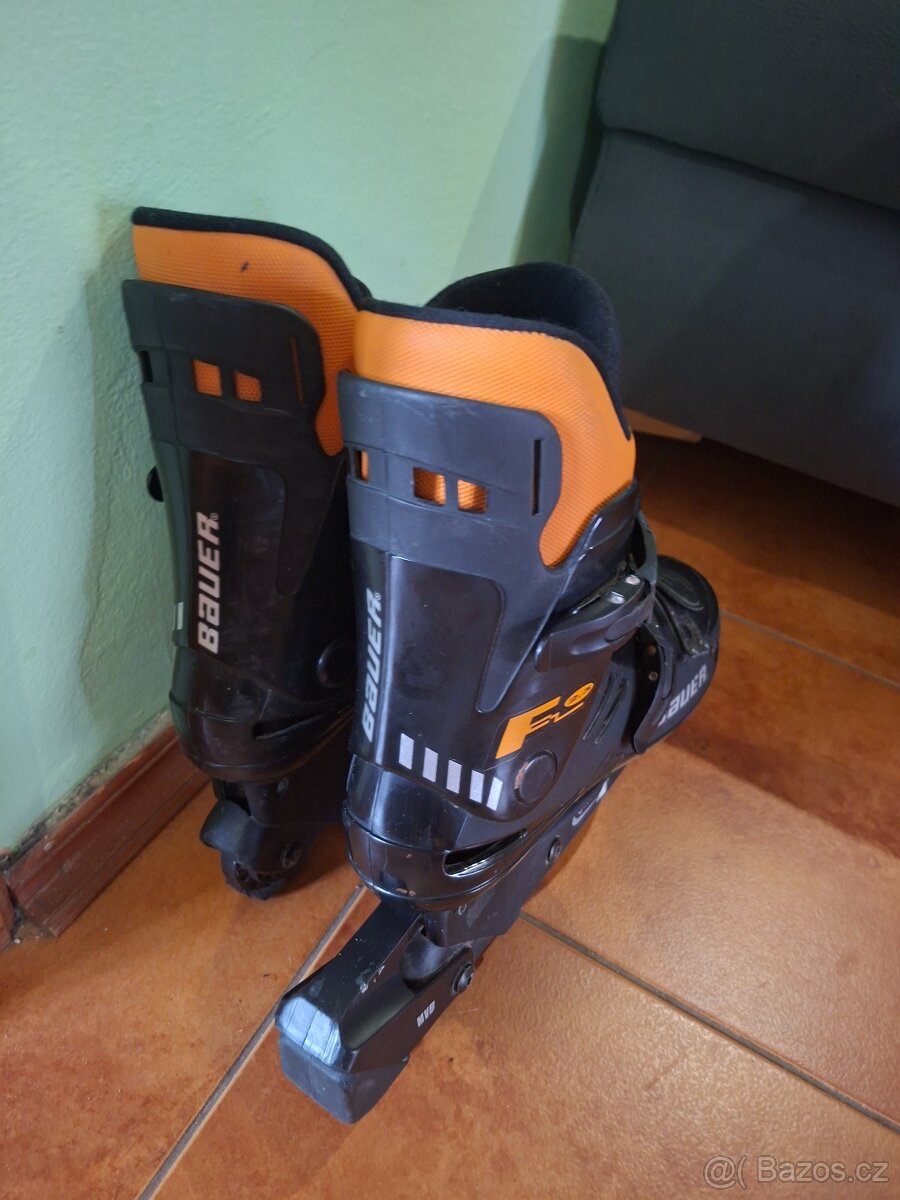Kolečkové brusle 42 BAUER - 5