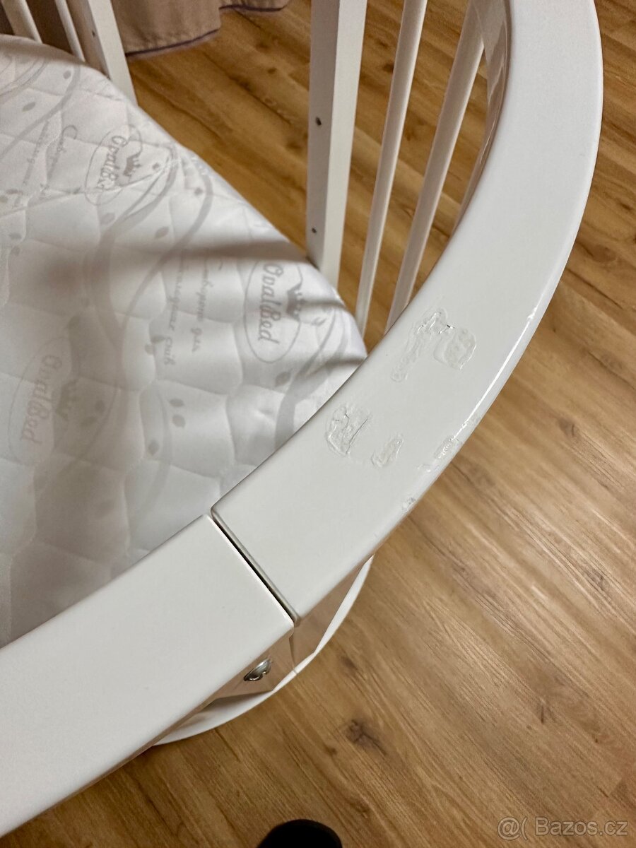 Dětská postýlka rostoucí OvalBed - 5