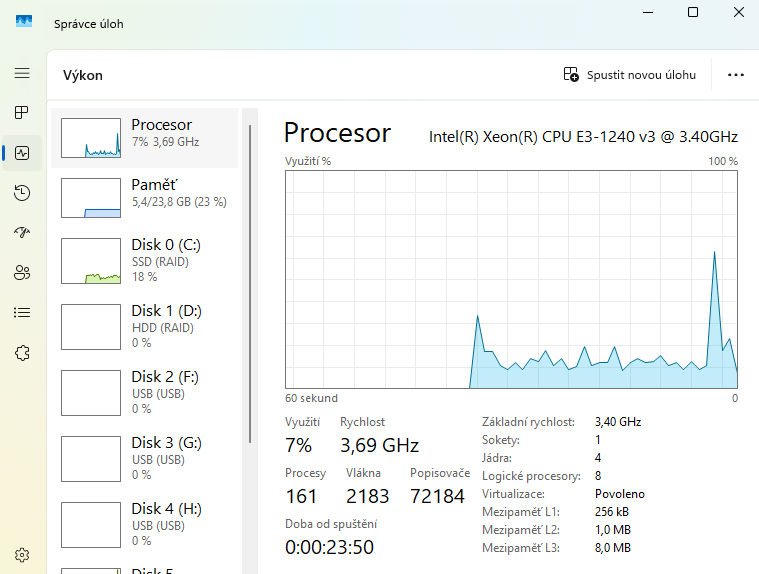 Levný herní PC – RX 570, 24GB RAM - 5
