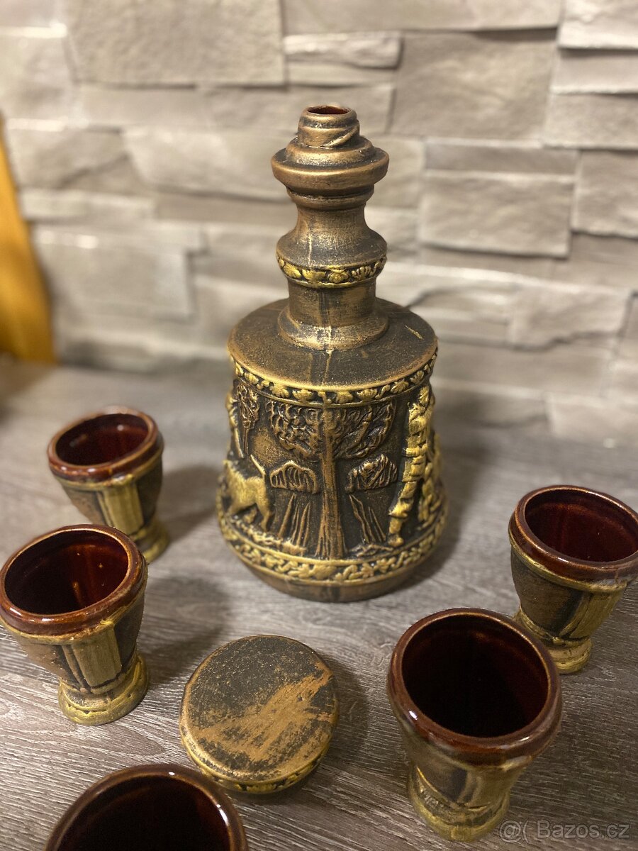 🦌 KERAMICKÁ FĹAŚA "POĹOVNÍK" 🦌 - 5