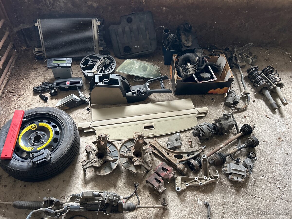 Díly škoda octavia 2 II 1.9 tdi BXE - 5