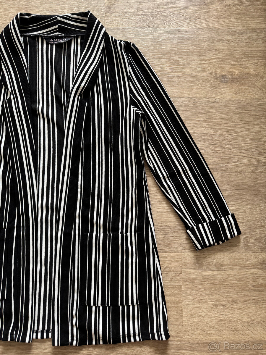 Černo-bílé sako - 5