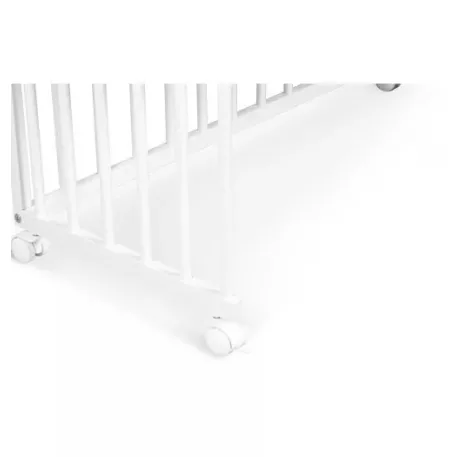 Dětská postýlka Klups Piccolino v bílé barvě - 90x40 - 5