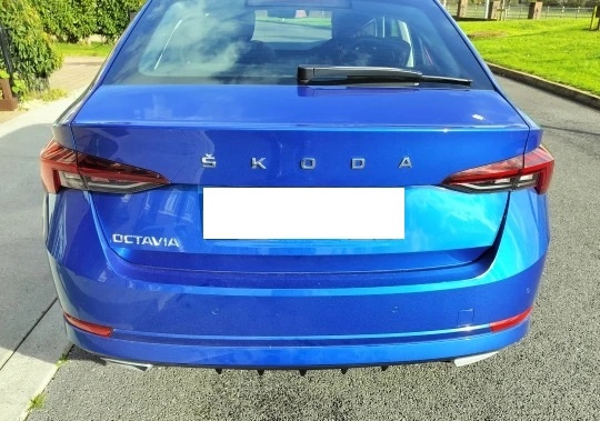 Spojler zadného nárazníka difúzorové plutvy žralocie plutvy - 5