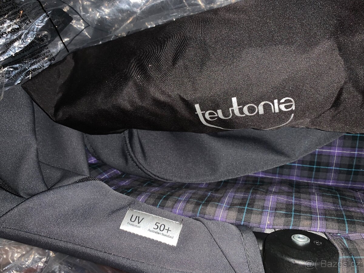 Dětský kočárek Teutonia BeYou, dvojkombinace, plně funkční - 5