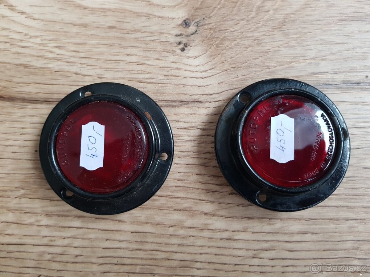 Jawa, Tatra, Praga Škoda - svetla odrazky - 5