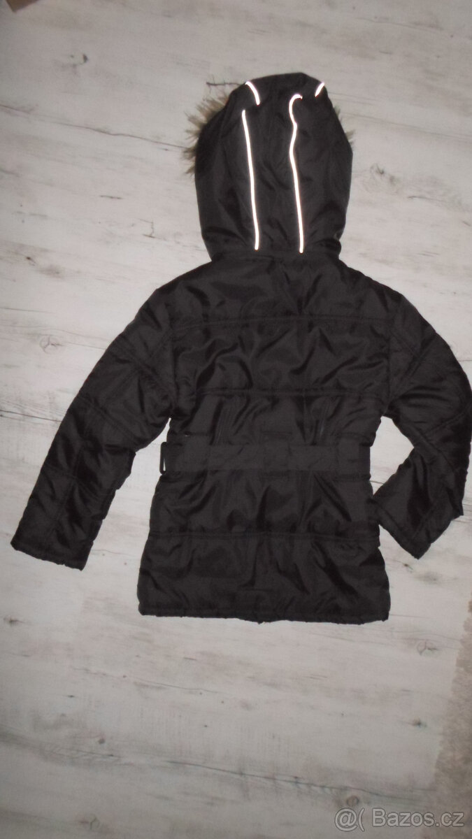 Zimní dívčí bunda vel. 128 - 5