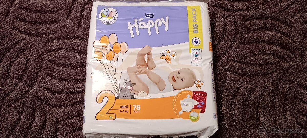 Jednorázové pleny 1,2 - 5