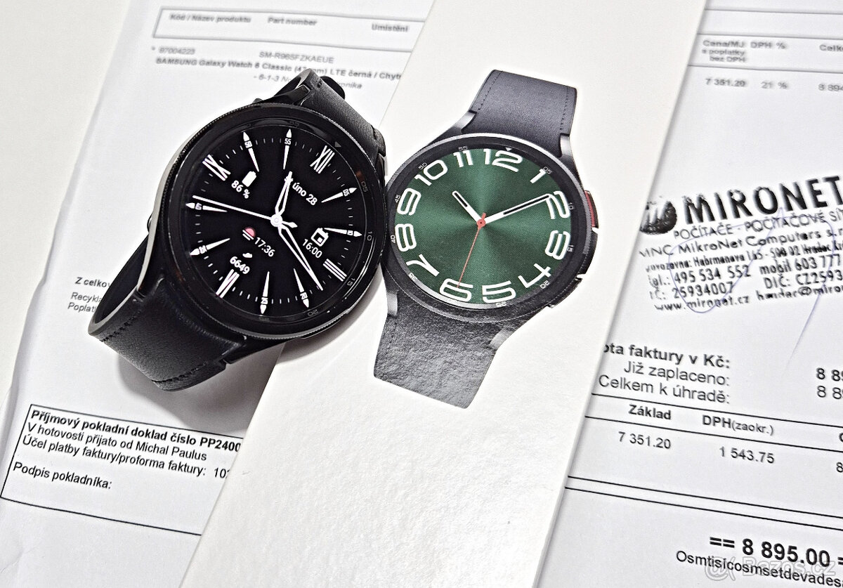 SAMSUNG Galaxy watch6 classic v ZÁRUCE - 5
